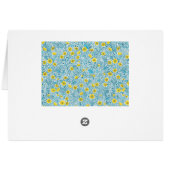 Buttercups, geel, blauw en wit (Achterkant Horizontaal)