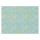 Buttercups, geel, blauw en wit tafelkleed (Voorkant (Horizontaal))