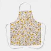 Buttercups, geel en bruin schort (Voorkant)