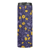 Buttercups, geel en violet thermosbeker (Achterkant)