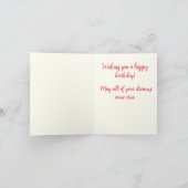 Buttercups, Happy Birthday Kaart (Binnen)