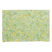 Buttercups op wit kussensloop (Voorkant-Rechts)