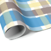 Buttered Popcorn Coffee Brown Sonic Blue Pset Cadeaupapier (Rol Hoek)