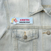 Buttered Popcorn Naamplaatje (In situ)