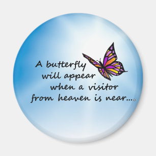 Butterefly, bezoeker uit de hemel magneet