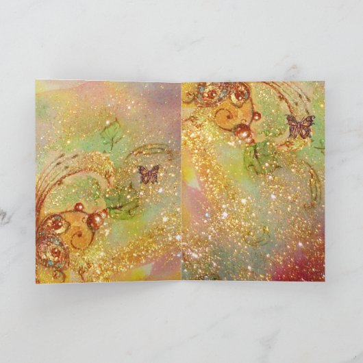 BUTTERFER EN OR SPARKLES Modèle photo (Intérieur)