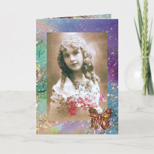 BUTTERFER EN OR SPARKLES Modèle photo