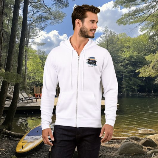 Butterfield Lake Loon Pair Hoodie