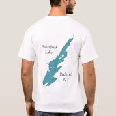 Butterfield Lake Loon Pair T-shirt (Achterkant)