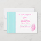 BUTTERFLES FLUTTER RSVP KAARTJE (Voorkant)