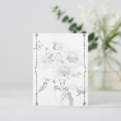 BUTTERFLES | Schildbare Briefkaarten© Briefkaart (Staand voorkant)