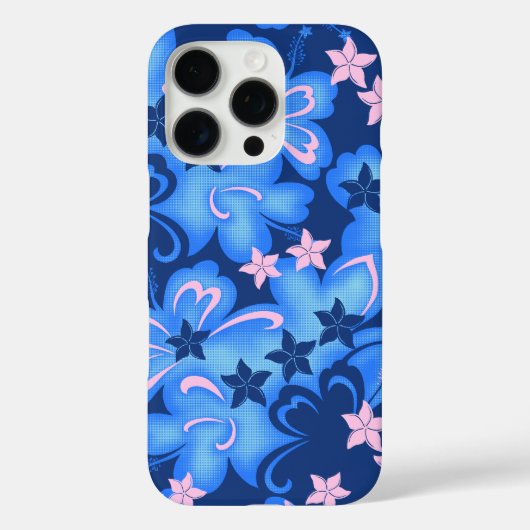 Butterflibiscus Hawaiian Hibiscus Butterfly Blue Case-Mate iPhone Case (Achterkant)