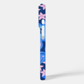 Butterflibiscus Hawaiian Hibiscus Butterfly Blue Case-Mate iPhone Case (Achterkant / Links)