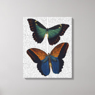 Butterflies 5 canvas afdruk