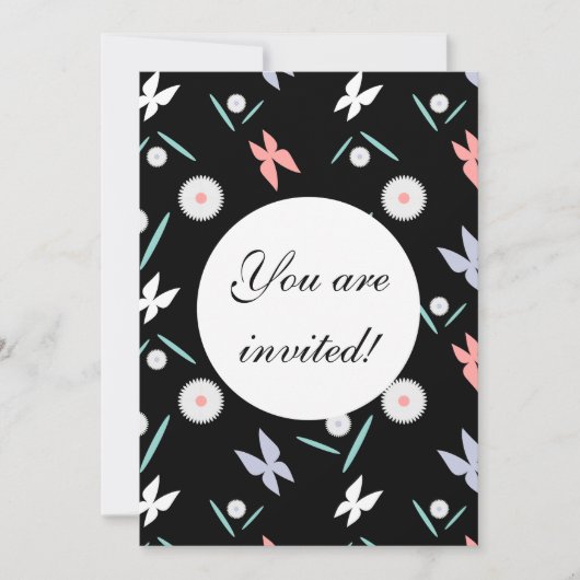 Butterflies Aangepaste Aankondiging - Gepersonalis (Voorkant)