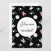 Butterflies Aangepaste Aankondiging - Gepersonalis (Voorkant / Achterkant)