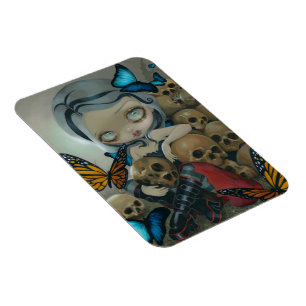 "Butterflies and Botten" Magnet Magneet