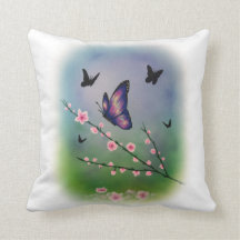 "Butterflies and Cherry Blossom"