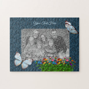 Butterflies and Flowers Lijst Uw foto toevoegen Legpuzzel