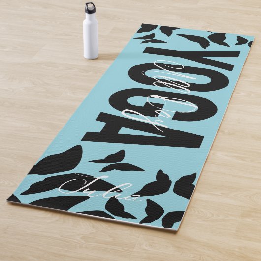 Butterflies Any Color Personalized Name Yoga Mat (In situ)