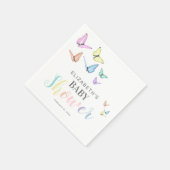 Butterflies Baby shower Party Servet (Hoek)