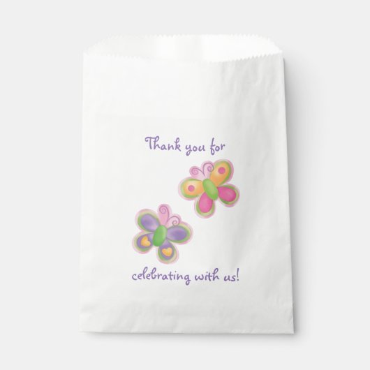 Butterflies Bedankzakje (Voorkant)