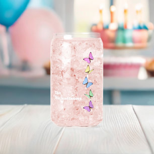 Butterflies Blikvorm Glas