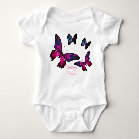 Butterflies, Butterfly Princess Romper (Voorkant)