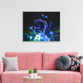 Butterflies Canvas Afdruk (Insitu (Woonkamer))