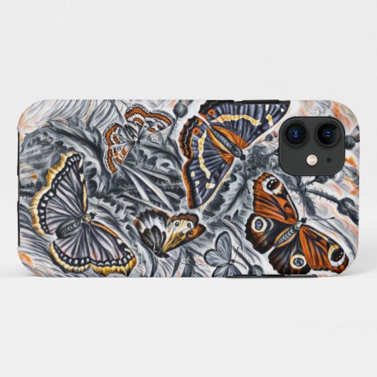 Butterflies Case-Mate iPhone Case (Achterkant (horizontaal))