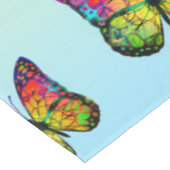 BUTTERFLIES COLORFUL ABSTRACT TAFELKLEED (Gekanteld)