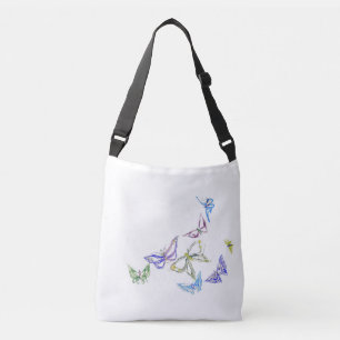 Butterflies Crossbody Bag Crossbody Tas