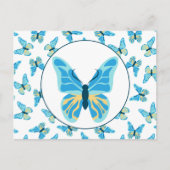 Butterflies Custom Colours Graphic Briefkaart (Voorkant)