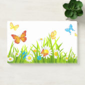 Butterflies en bloemen post-it® notes (Kantoor)