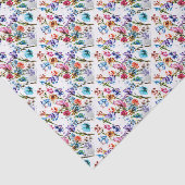 BUTTERFLIES EN BLOEMEN TISSUEPAPIER (Detail)