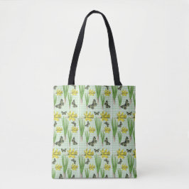 Butterflies en Daffidols Canvas tas