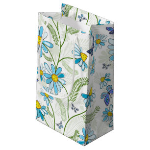 Butterflies en Daisies Klein Cadeauzakje
