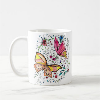 Butterflies en douanenaam koffiemok