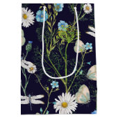 Butterflies en Dragons vliegen in de tuin Medium Cadeauzakje (Achterkant)