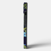 Butterflies en Dragons vliegen met bloemen Case-Mate iPhone Case (Achterkant / Links)
