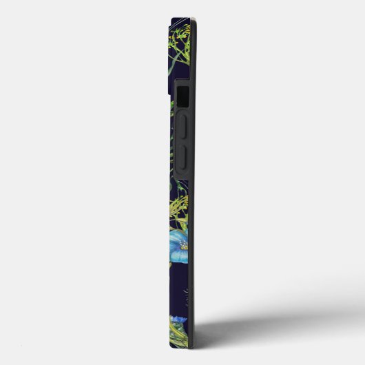 Butterflies en Dragons vliegen met bloemen Case-Mate iPhone Case (Achterkant / Links)