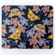 Butterflies en Flowers Night