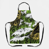 Butterflies en Queen Anne's Lace Schort (Voorkant)