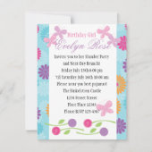 Butterflies en Rozen Kaart (Voorkant)