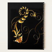 Butterflies en Swirls Planner (Achterkant)