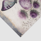 Butterflies en Thistles Tissuepapier (Detail)