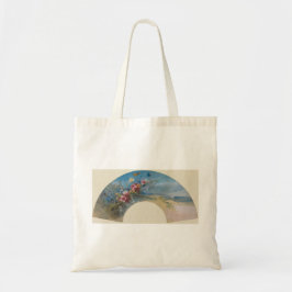 Butterflies en wilde bloemen tote bag