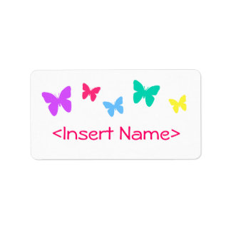 Butterflies Etiket