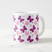 Butterflies Extra Grote Beker (Voorkant rechts)