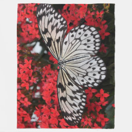 Butterflies Fleece Deken